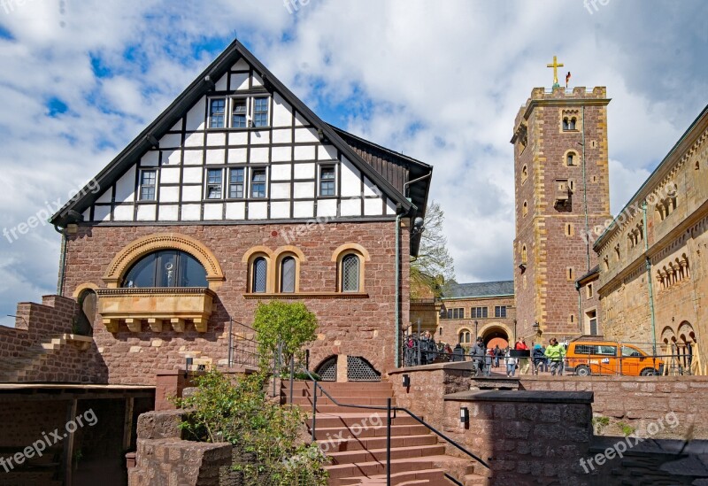 Wartburg Castle Eisenach Thuringia Germany Germany Castle