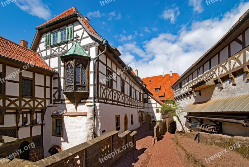 Wartburg Castle Eisenach Thuringia Germany Germany Castle