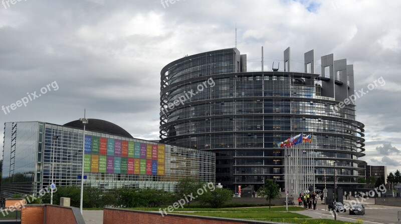 Strasbourg European Parliament France Free Photos