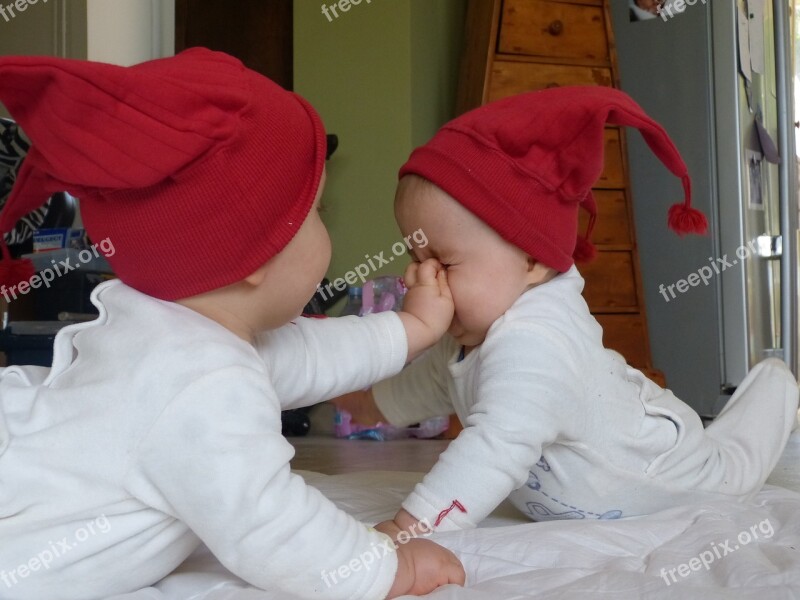 Children Twins Family Child Cute