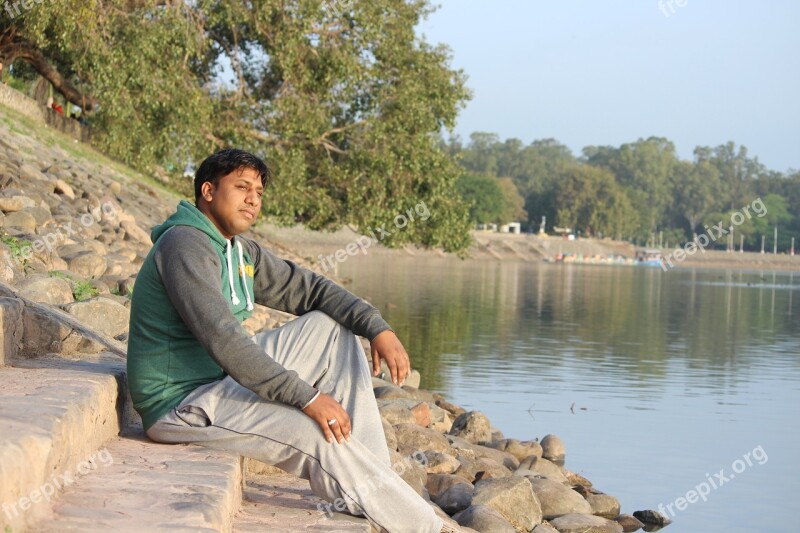 Sukhna Lake Chandigarh Water Morning India