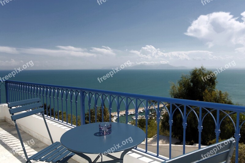 La Villa Bleue Sidi Bou Said Tunisia Free Photos