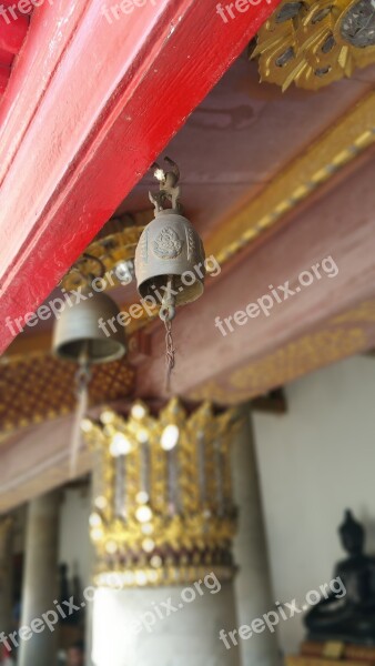 Bell Buddhist Monastery Out Of Focus Free Photos