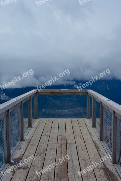 Bridge Ledge Water Landscape Scenic