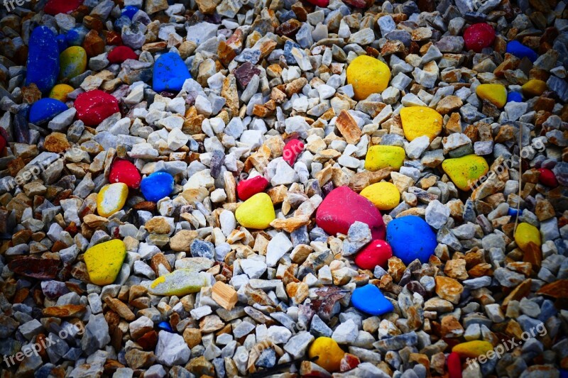 Stones Pebbles Colour Rock Nature