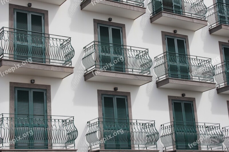 Balcony Shutters Architecture Window Building