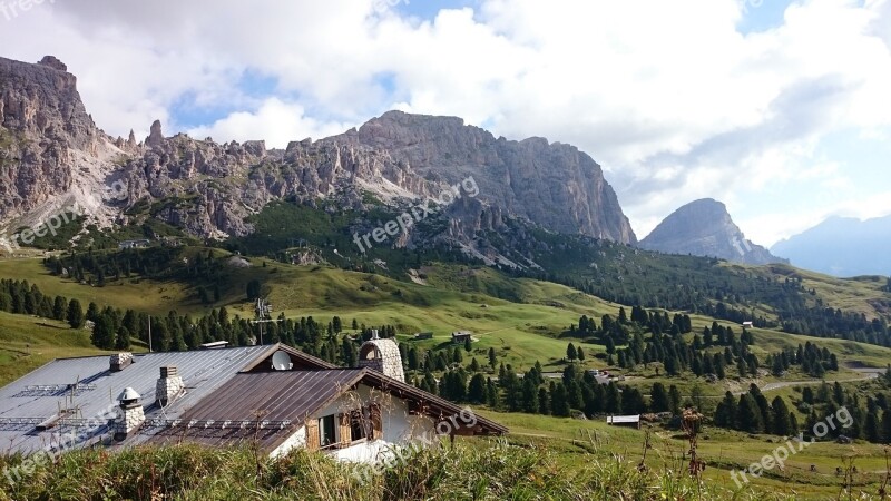 Mountains South Tyrol Vacations Italy Landscape