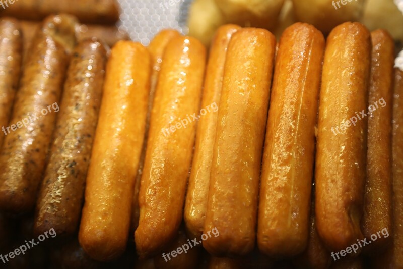 Sausages Chicken Dish Fried Junk Food Free Photos