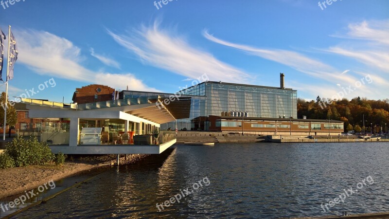 Sibelius House The Piano Pavilion Bay Water Of The Lake Lake