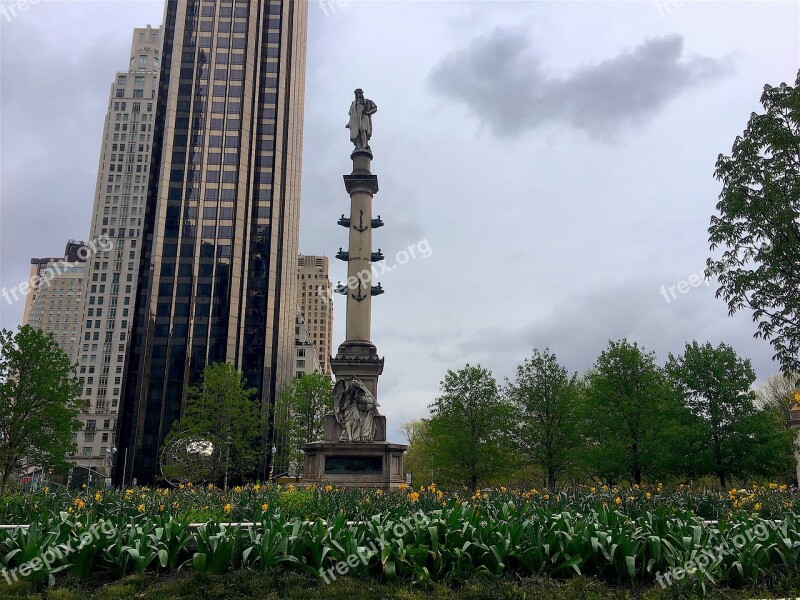 Columbus Circle Nyc Manhattan York New