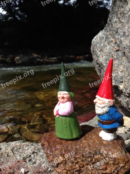 Creek Gnome's Fantasy Water Rock