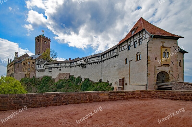 Wartburg Castle Eisenach Thuringia Germany Germany Castle