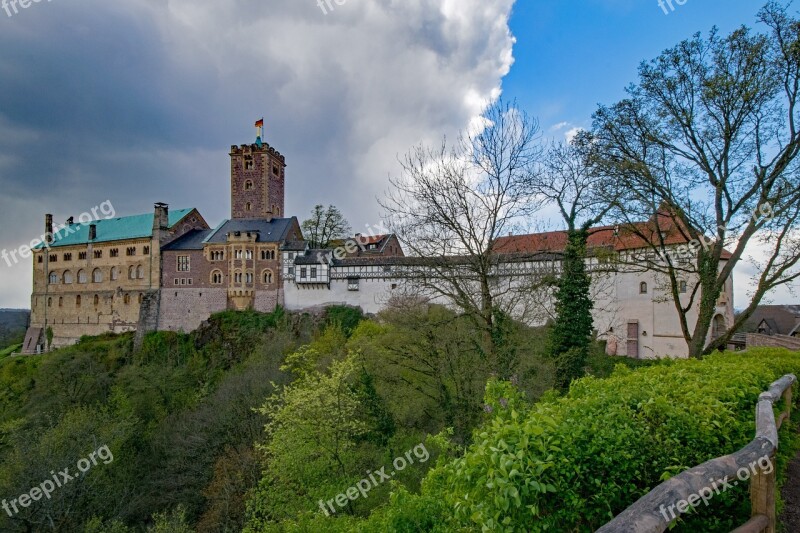 Wartburg Castle Eisenach Thuringia Germany Germany Castle