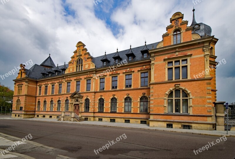 Zeitz Saxony-anhalt Germany Historic Center Old Building