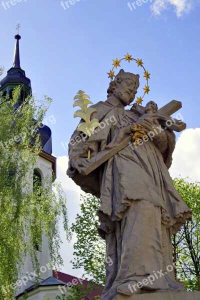 Century Holy Figure Sculpture Church