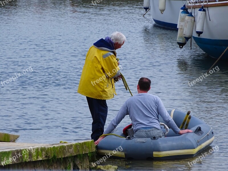 Dingy Boat Harbour Boats Boat Launch