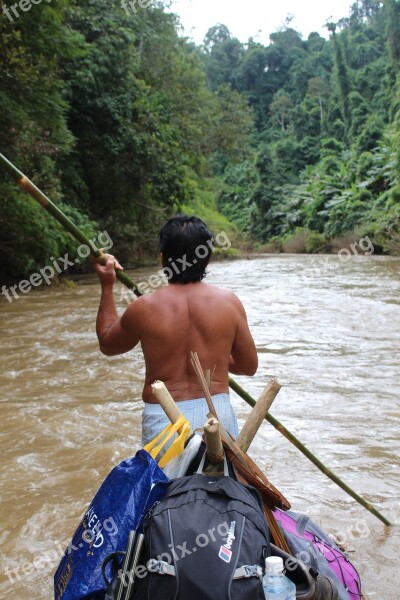 River Rafting Thailand Travel Water