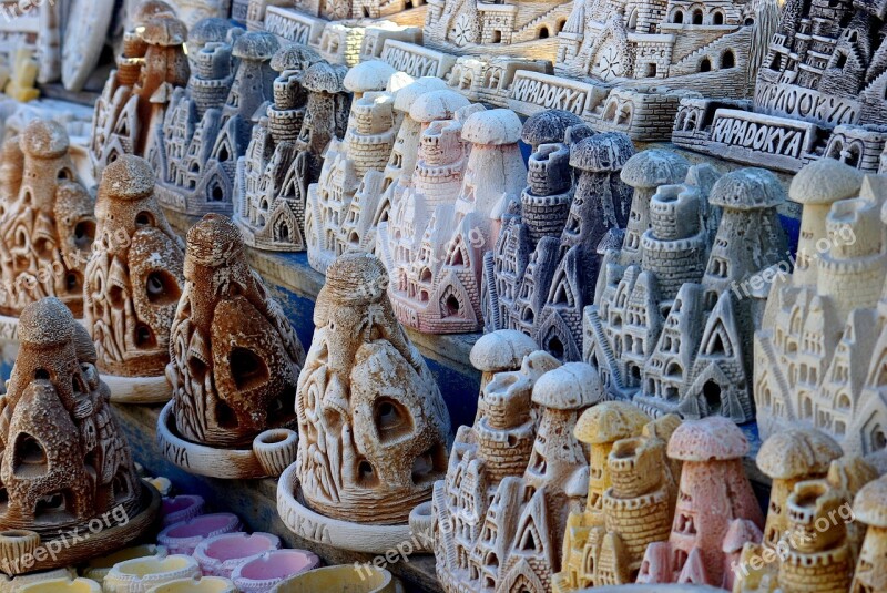 Cappadocia-trinket Plaster Stone Ornament Fairy Chimneys