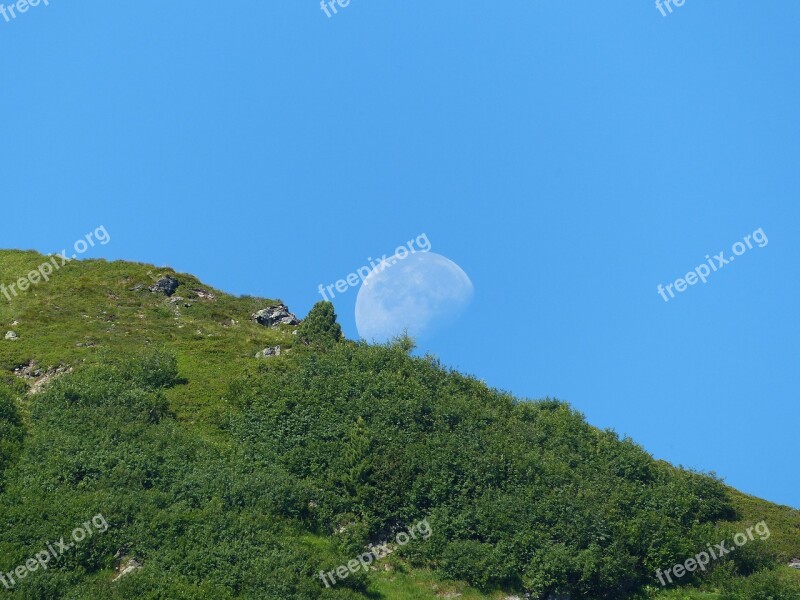 Day Moon Sky Night Nature