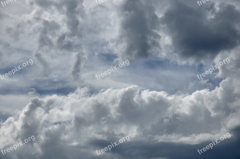 Clouds Rain Element Sky Free Photos