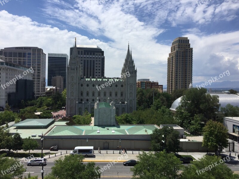 Salt Lake City Lds Temple Free Photos