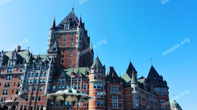 Frontenac Québec Castle Canada Québec