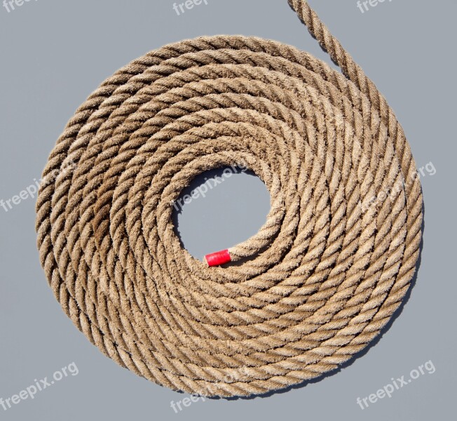 Rope Rolled Boat Ship Texture