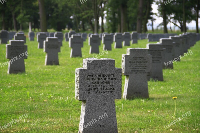 Graves Soldiers Graves Cheb Cz War Graves Commission Wars