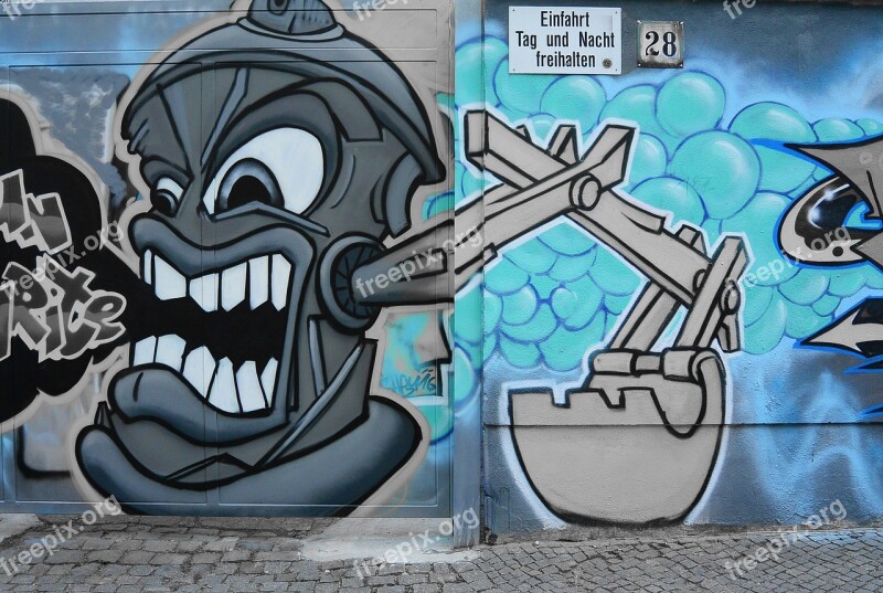 Graffiti Street Art Urban Art Mural Sprayer