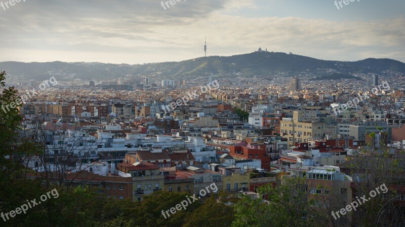 Spain Barсelona City Town Urban