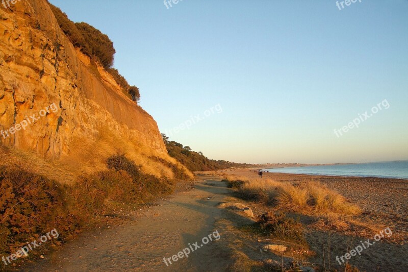 Ocean Walkway Dorset England Outlook