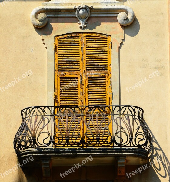 Shutters Balcony Old Free Photos