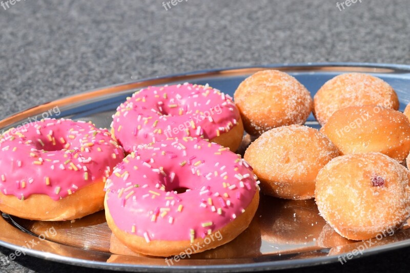 Donut Berlin Mini Berlin Pink Donuts Pastries