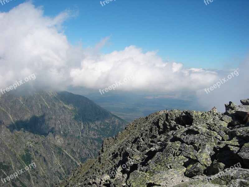 Mountains Tatra Mountains Nature Cliff Excursion