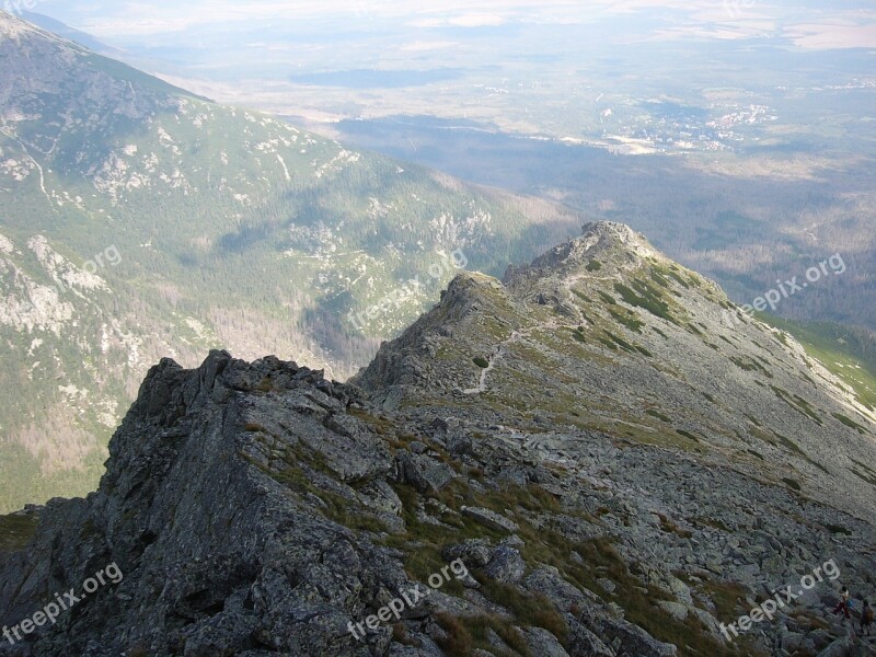 Mountains Tatra Mountains Nature Cliff Excursion