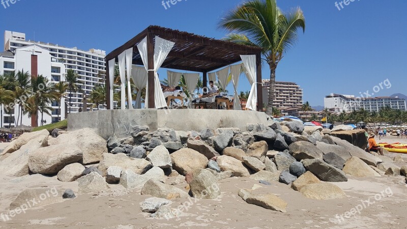 Puerta Vallarta Mexico Massage Therapy Relax Sandy Beach Mental Health