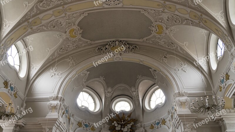 Church Blanket Roof Vault Building