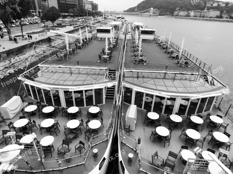 Budapest Port Danube Ship River