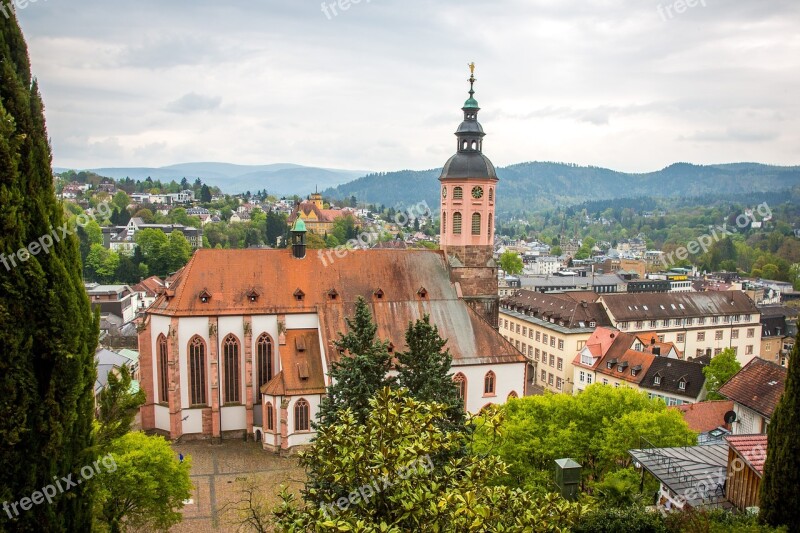 Baden Baden Collegiate Church Basilica Romanesque Church