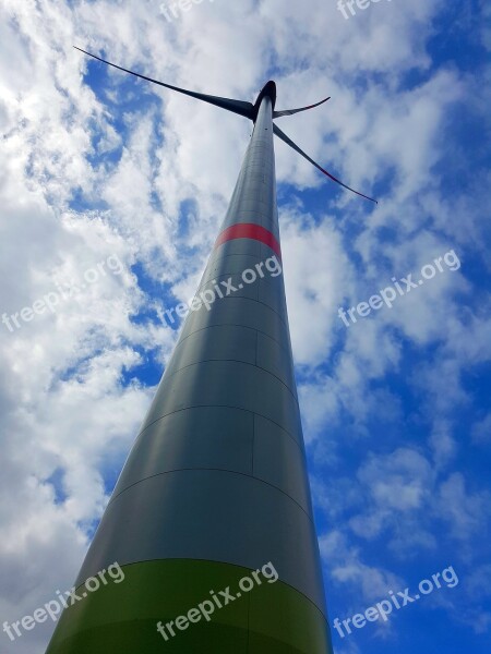 Wind Power Energy Electricity Supplier Pinwheel Nature