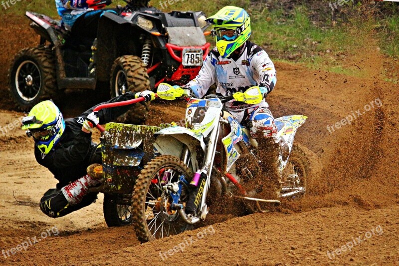 Enduro Sidecar Motocross Dirtbike Cross