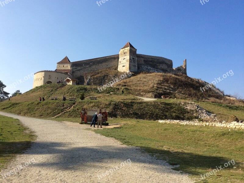 Europe Country Romania Rasnov Castle