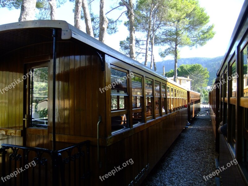 Train Sóller Mallorca Free Photos