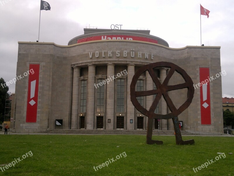 Berlin Theater Theatre Volksbühne Building