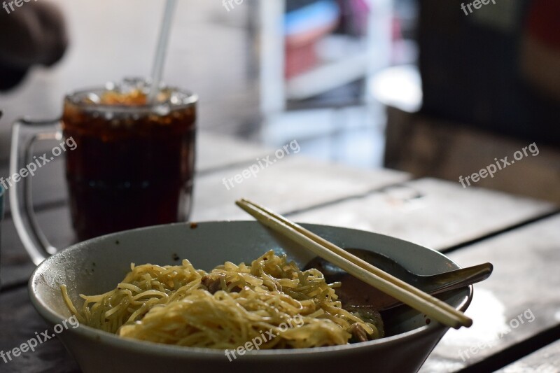 Food Noodles Cook Line Noodle