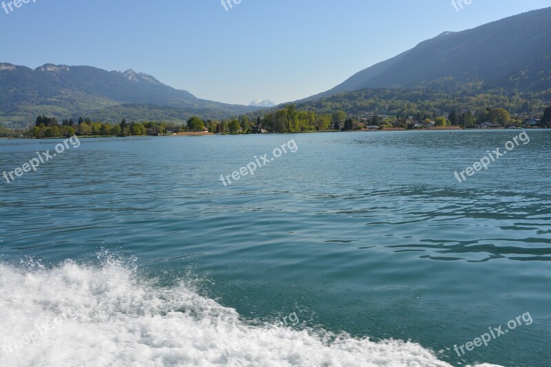 Lake Annecy Annecy Lake Nature France