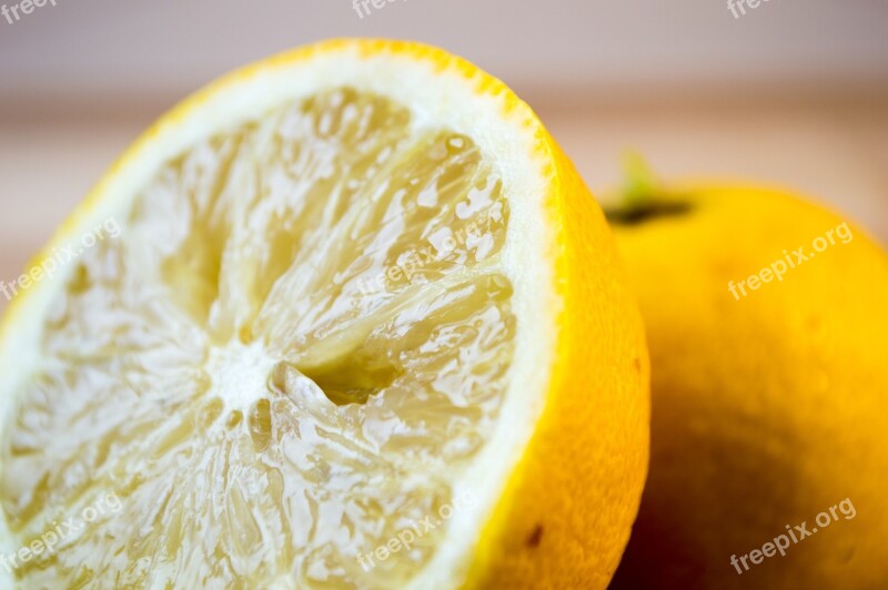 Lemon Fruit Citric Food Lime