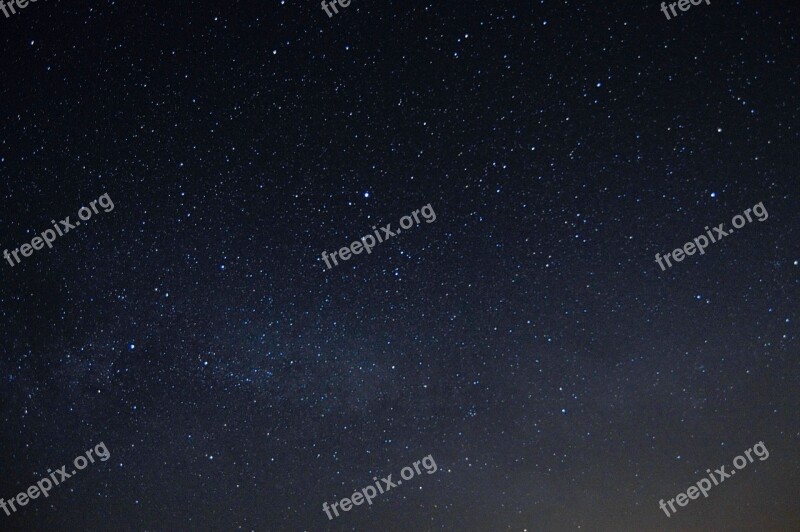 Starry Sky Star Night Free Photos