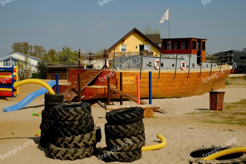 Children's Playground Playground Ship Archenoah Play