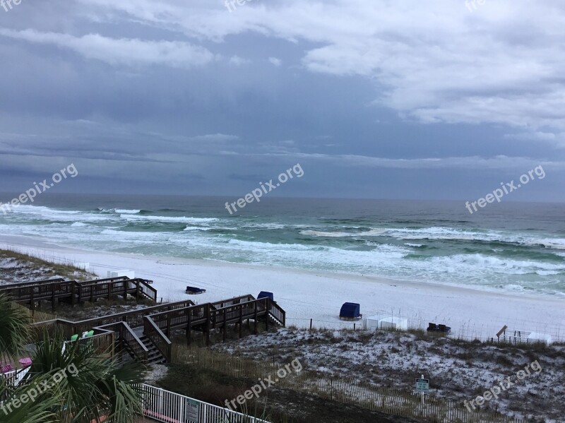 Destin Gulf Waves Free Photos